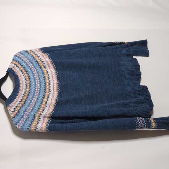 Tiara International faire isle knit cardigan - Picture 8 of 9